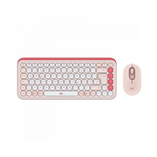 Logitech POP ICON COMBO - ROSE - US INT'L - BT - INTNL-973 Slike