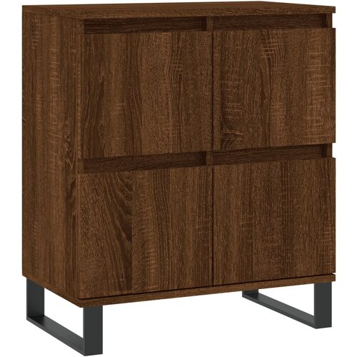 Maison Chic Komoda - Predalnik rjav hrast 60x35x70 cm inženirski les, (21718237) Slike