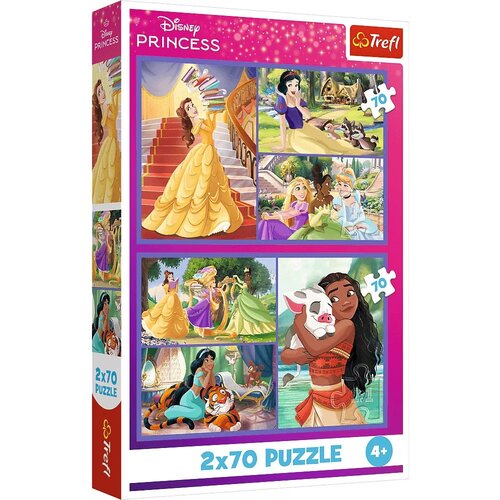 Trefl Puzzle Fairytale Days 34440 - 2x70 delova Slike