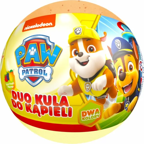 Nickelodeon Paw Patrol Bath Bomb Duo bomba za kupanje Tutti Frutti & Mango 100 g