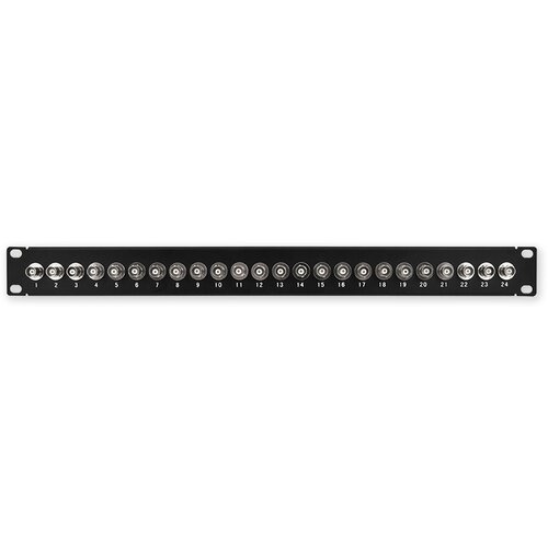 LAN-TEC PP-144 24P / BNC - crna - 19 "patch panel 1U, 24 BNC porta Cene