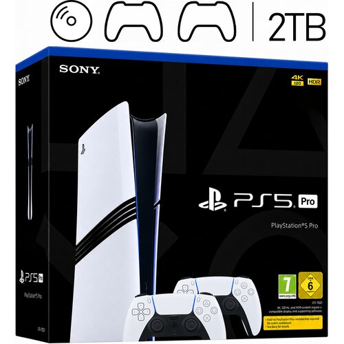 Sony PlayStation 5 Pro 2TB BluRay z dvema kontrolerjema Cene