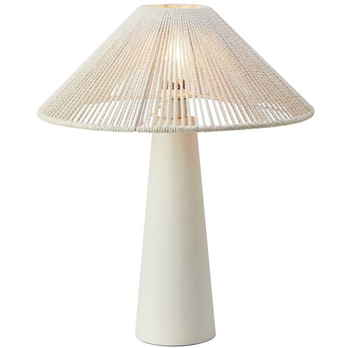 Marksl&amp;ouml;jd Bež stolna lampa s tekstilnim sjenilom (visina 50 cm) Favoro &amp;ndash; Slike