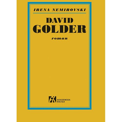 Akademska Knjiga Irena Nemirovski - David Golder Cene