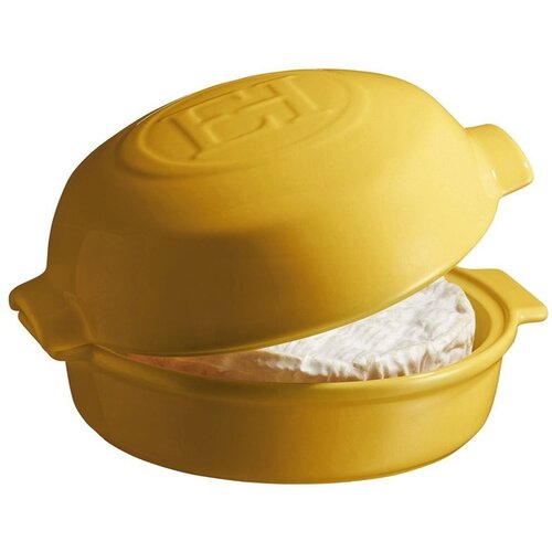 Emile henry Kozica za sir s pokrovom 19,5x17,5cm / 0,55l / keramika / rumen, (20456003) Slike