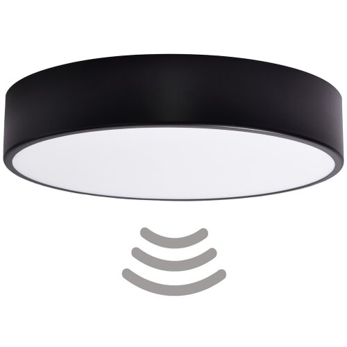 Brilagi plafonsko svetlo sa senzorom clare 3xE27/24W/230V prečnik 40 cm crno Slike