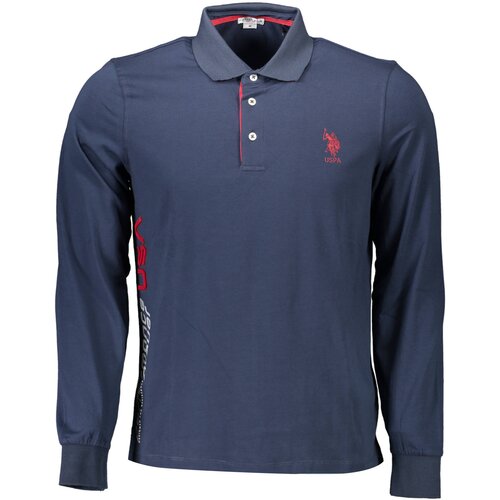 U.S. Polo Assn. US POLO SHIRT LONG SLEEVE MAN BLUE Slike