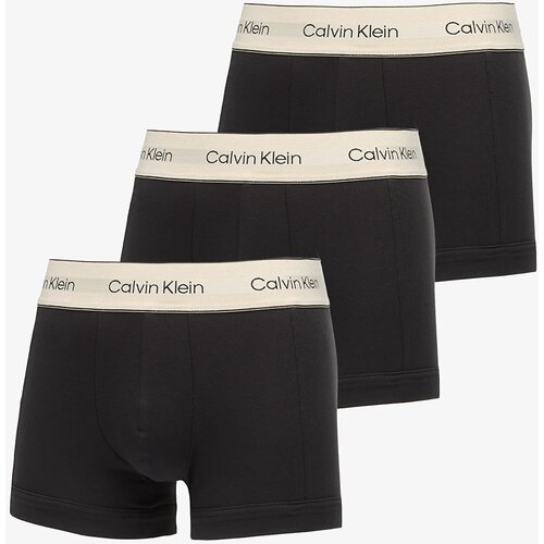 Calvin Klein Heritage Cotton Stretch Trunk 3-Pack Black S Slike