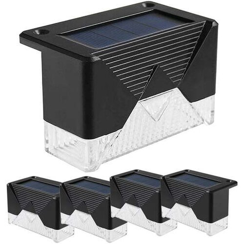 VERKGROUP VERK GROUP set 4 solarnih ograjnih LED svetilk hladno bele IP65 12323 Cene