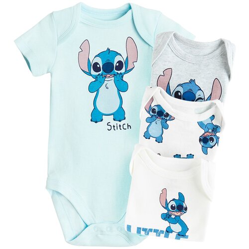 Cool club perilo bodi 4 kosi KR LCB3001011-00 LILO & STITCH F večbarvno 80 Cene