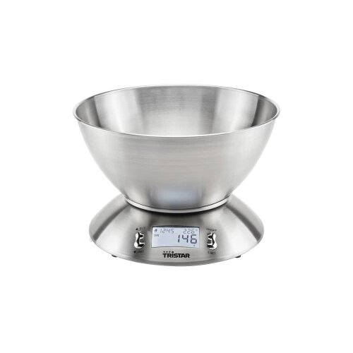 Tristar KW-2436 kuhinjska vaga Opseg mjerenja (kg)=5 kg plemeniti čelik Cijene