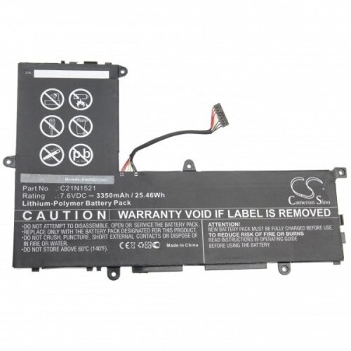 VHBW Baterija za Asus VivoBook E200HA / L200HA, 3350 mAh Slike