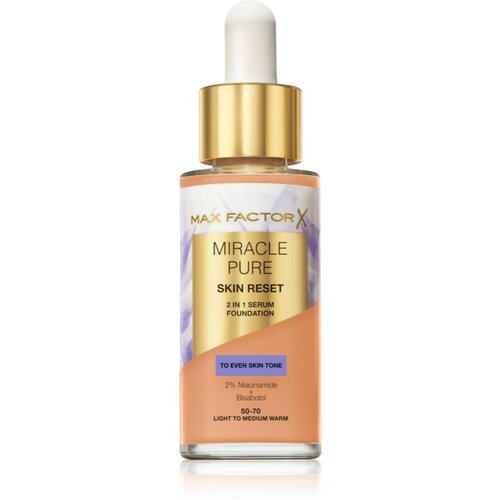 Max Factor Miracle Pure Skin Reset Serum Foundation nijansa 50-70 Light to Medium Warm 30 ml Cijene