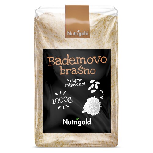 Nutrigold Bra&scaron;no od badema Krupnije mljeveno 1000g Cijene