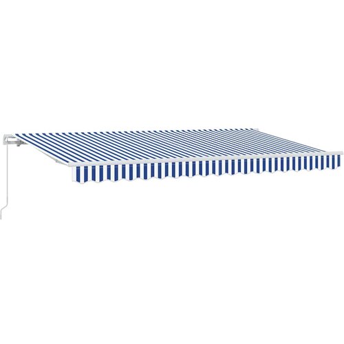  Skrovita tenda Plava 350 x 200 cm tkanina Slike