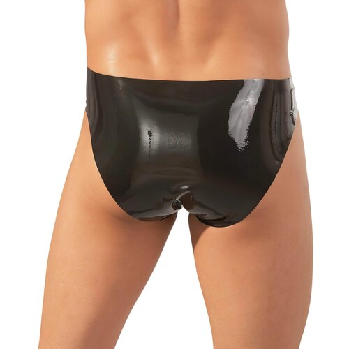 The Latex Collection Mo&amp;scaron;ke spodnjice z odprtino The Latex Collection Slike