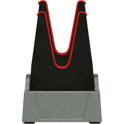 VidaXL Naslon za pucanje Siva 46 x 14 x 19.5 cm Plastika Slike