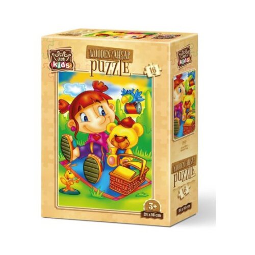  Puzzle 1/16 art 5855 drvene ( 47746 ) Slike