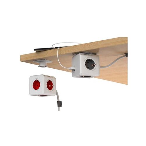 Allocacoc Powercube Extended &amp;Scaron;uko sa 4 utičnica i 2 USB 1.5m 1402GN/DEEUPC Slike
