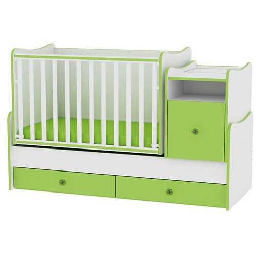 Lorelli krevetić trend plus white/green (52) 10150400023 Cene