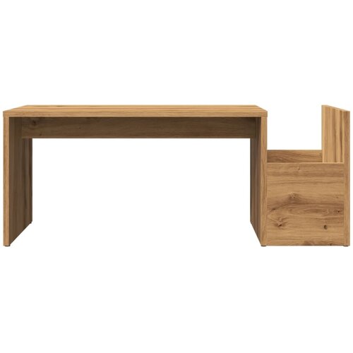  Stolić za kavu boja hrasta artisan 90x45x35cm konstruirano drvo Slike