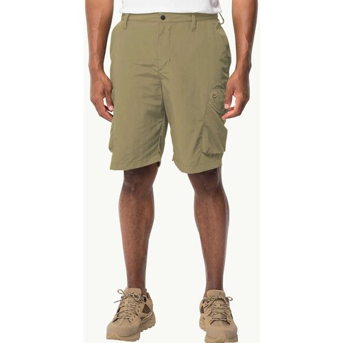 Jack Wolfskin muške bermude kalahari cargo, zelene Slike