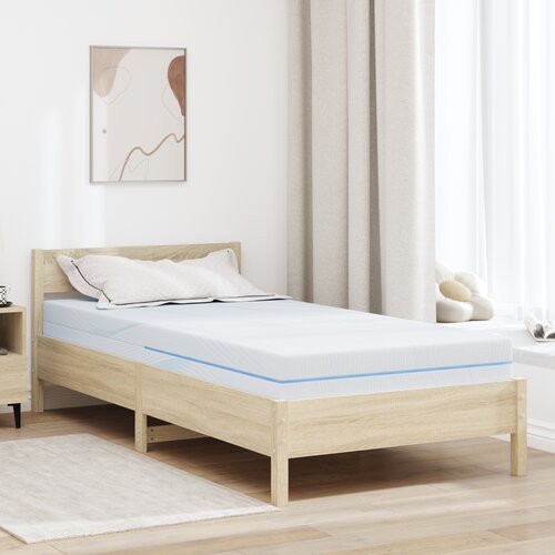 vidaXL Vzmetnice Bela 90 x 190 cm 100% poliestrska žakardna tkanina Cene
