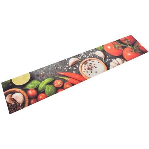 vidaXL Kuhinjska preproga pralna zelenjava 60x300 cm žamet Cene