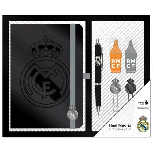 REAL MADRID set &amp;scaron;kolskog pribora s bilježnicom Slike