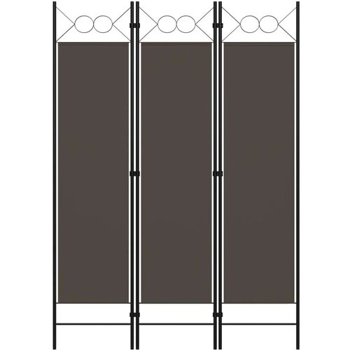 vidaXL Paravan 3-delni antraciten 120x180 cm Cene