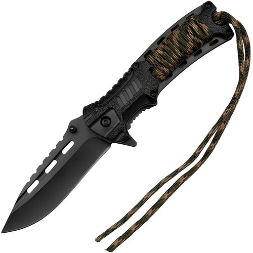 IZMAEL Outdoor sklopivi nož KP - 41050 - Crna / Zelena Slike