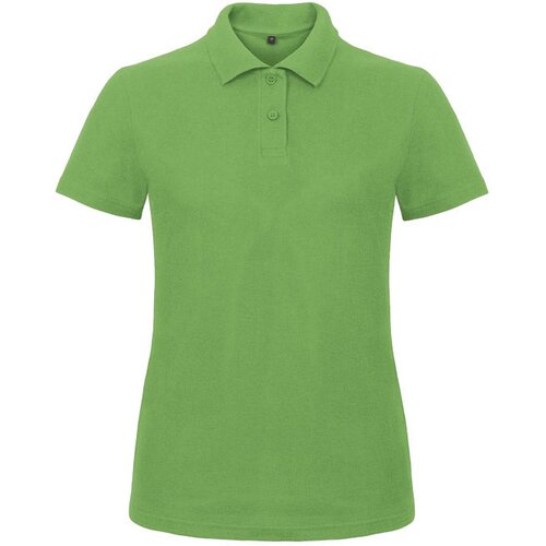  MAJICA KRATKI RUKAVI POLO B&C ID.001/WOMEN 180G ZELENA M Cene