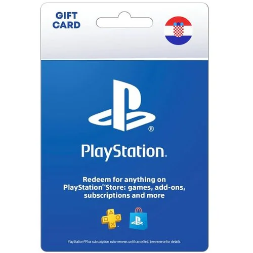 Playstation Network Gift Card 58.13 EUR (438 HRK) – PSN Key – CROATIA