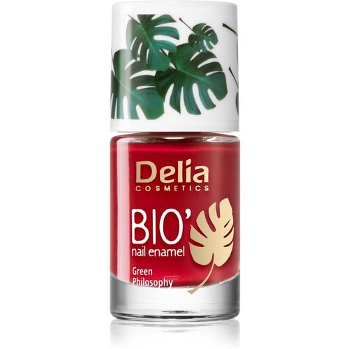 Delia Cosmetics Bio Green Philosophy lak za nohte odtenek 611 Red 11 ml Slike