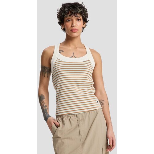 Quiksilver Riza Striped Tank Top tobacco riza stripe Cijene