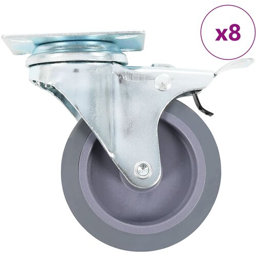 vidaXL Gibljiva kolesa 8 kosov 75 mm Cene