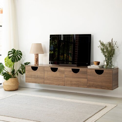 Hanah home Hanah TV komoda za dom Četiri godišnja doba, 180x35x35 cm, Orah Cene