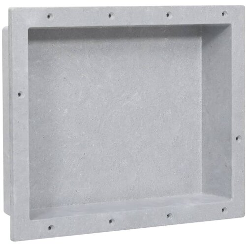 vidaXL Niša za tuš mat siva 41 x 51 x 10 cm Cene