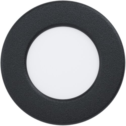 Eglo Fueva 5 ugradbena led, 2,7w, 360lm, prečnik 86, ip44, crna/bela/plastika Cene