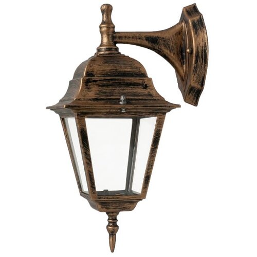 Arte ILLUMINA kvadratna zidna ba&amp;scaron;tenska svetiljka E27, IP44, bronza Slike
