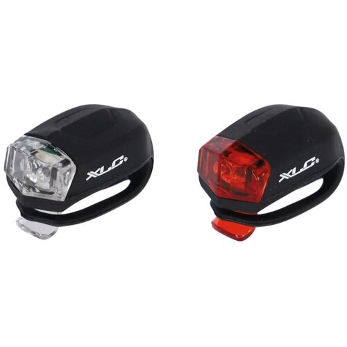 Xlc set svjetla za bicikl CL-E14, 2 crvene, 2 bijele LED diode - žabice komplet Cijene
