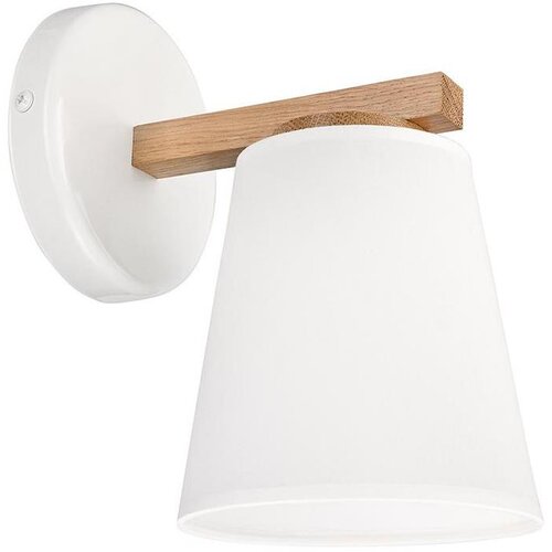  Zidna svetiljka ELLIE 1xE27/15W/230V bela/hrast Cene