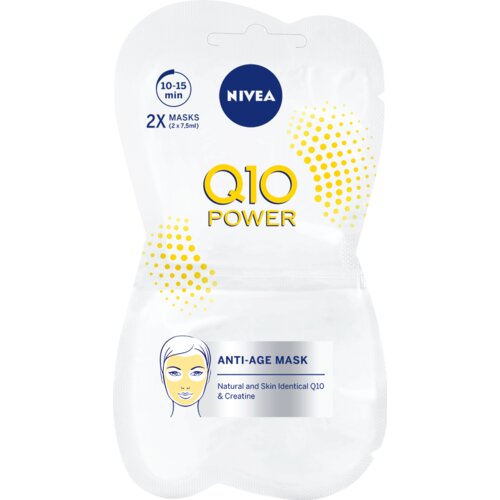 Nivea Q10 power anti-age maska za lice 15ml Cene
