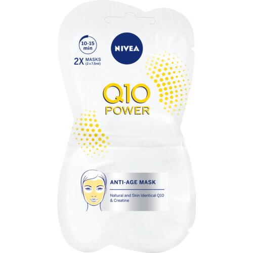Nivea Q10 power anti-age zaglađujuća maska protiv bora 15 ml Cene