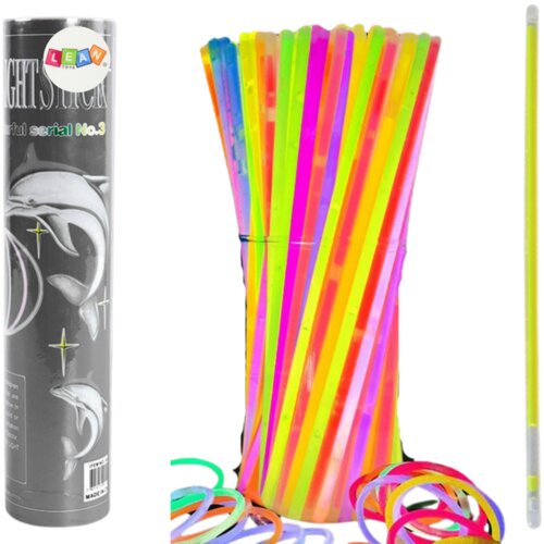  Fluorescent Headbands 100 Pieces Many Colors Glow In The Dark Slike
