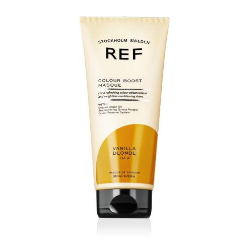 REF Colour Boost Masque barva za lase barvani lasje svetli lasje 200 ml odtenek 10.3 Vanilla Blonde unisex Cene