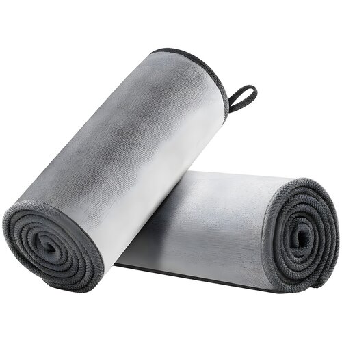 Baseus Set od 2 ručnika od mikrovlakana za auto (40 cm x 40 cm) - Siva Slike
