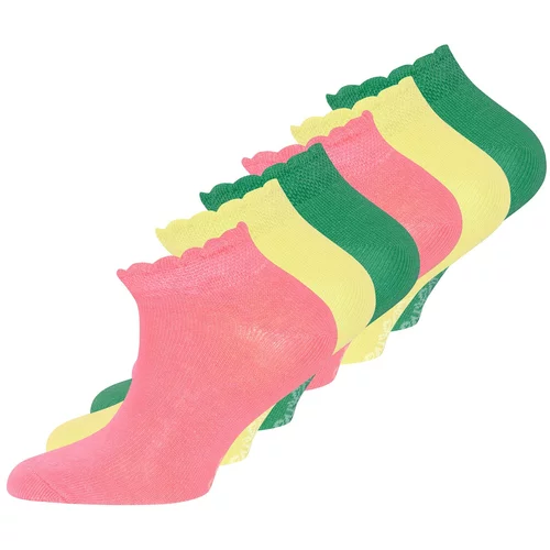 EWERS Čarape žuta / zelena / roza