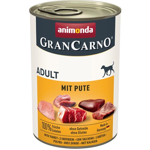Animonda Varčno pakiranje GranCarno Original Adult 12 x 400 g - S puranom Cene