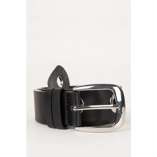 Defacto Women's Faux Leather Classic Belt